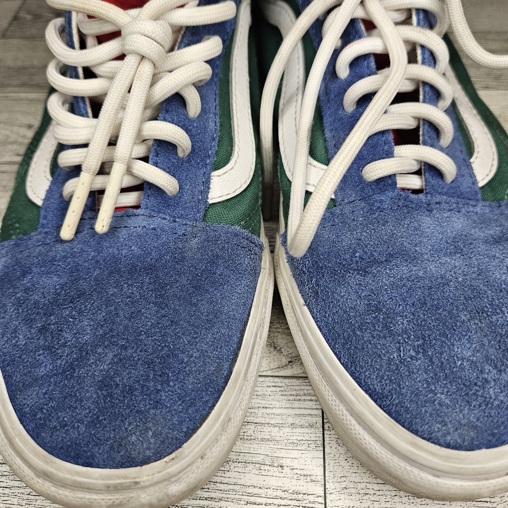 Vans Old Skool Yacht Club 9.0M/10.5W Blue/Green/Red Men's 9 Women's 10.5 - Picture 17 of 17